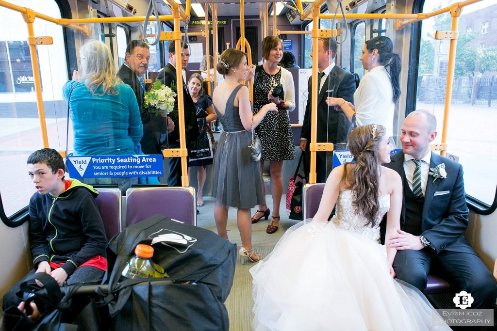 light rail wedding trimet MAX