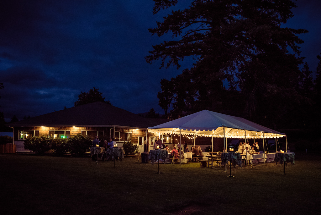 Tented Wedding in the Columbia River Gorge