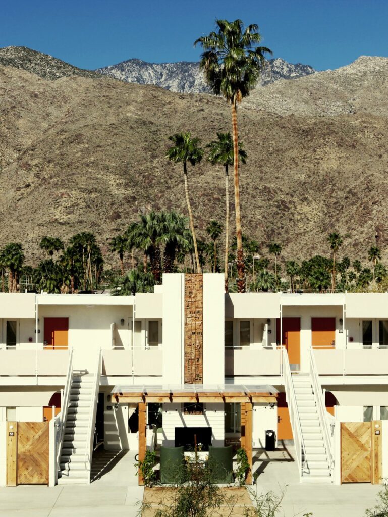 Aerial view of Ace Hotel Resort Palm Springs - Group Travel