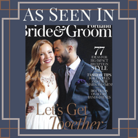 As seen in Portland Bride and Groom Magazine